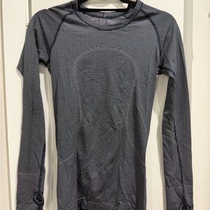 Lululemon Striped Long Sleeve Top size 6